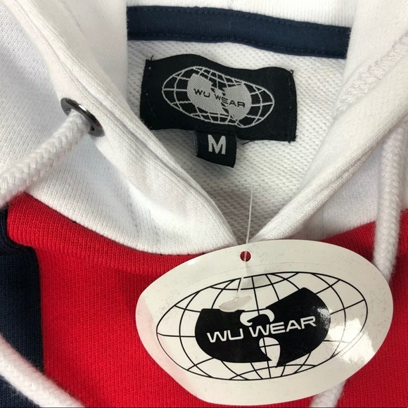 Wu Tang Wear Men Chamber Color Blocked Rare Hoodie - Picture 5 of 8